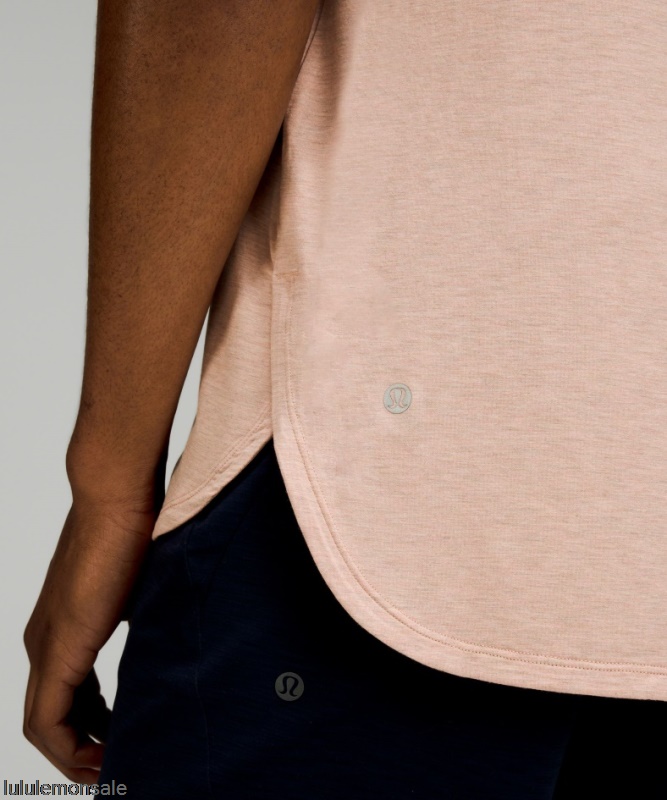 Lululemon Deutschland DELULU980 | Pink Meliert Balancer Tank Top